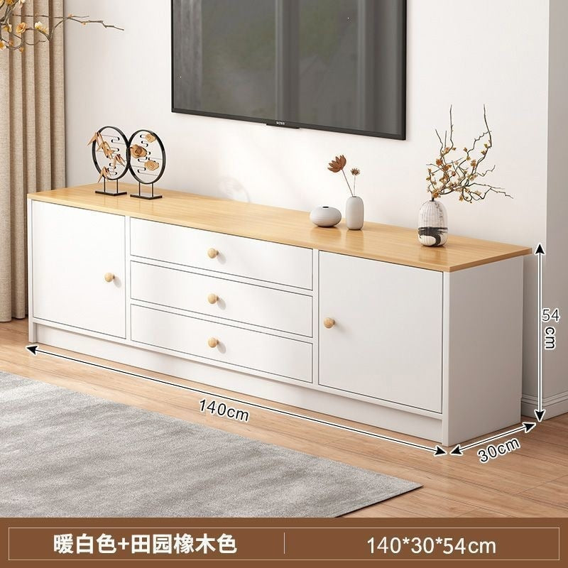 Living room for home tv cabinet new arrival small apartment for home floor-standing drawer storage cabinet solid wood medieval style storage cabinet
