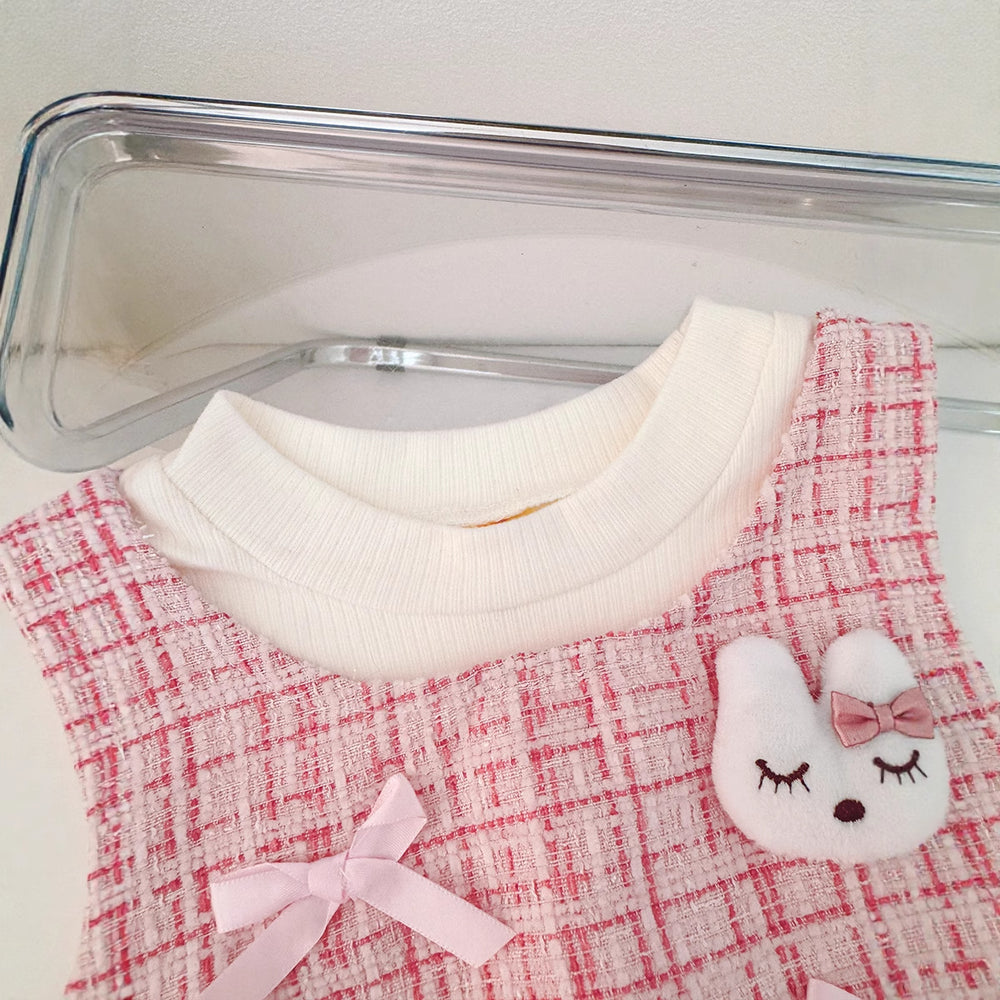 Girls' dress autumn collection  spring new style chic little girl children's princess baby dress cake gown
