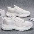 Dad shoes 2025 autumn mesh breathable wear-resistant casual shoes anti-slip running sneakers trendy tire sole men's shoes
