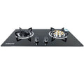 Gas stove desktop embedded dual-purpose stove liquefied gas natural gas fierce fire stove tempered glass for home double stove gas stove