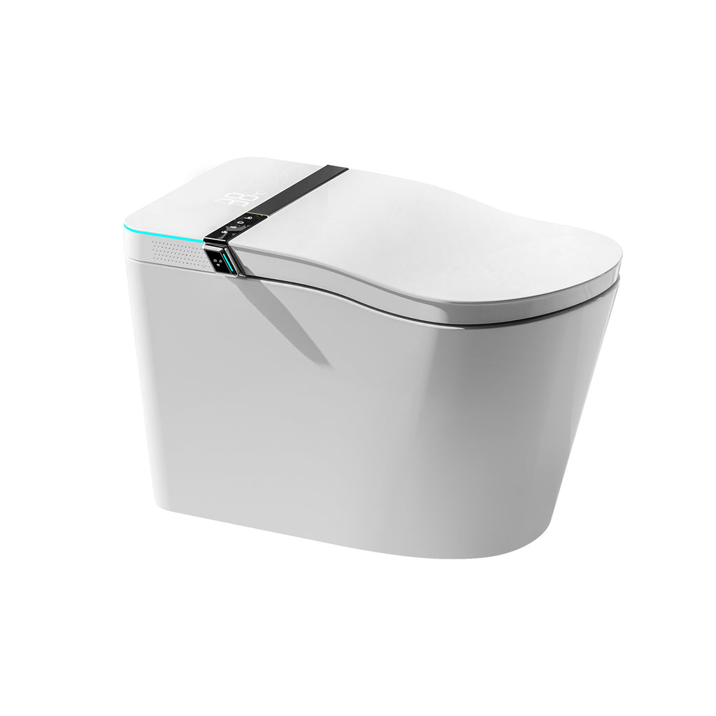 Smart toilet Modern simple integrated household automatic induction instant heat flip flush siphon toilet