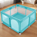 Baby playpen - portable playard for indoor use - safety barrier for crawling and walking - perfect for home and playroom