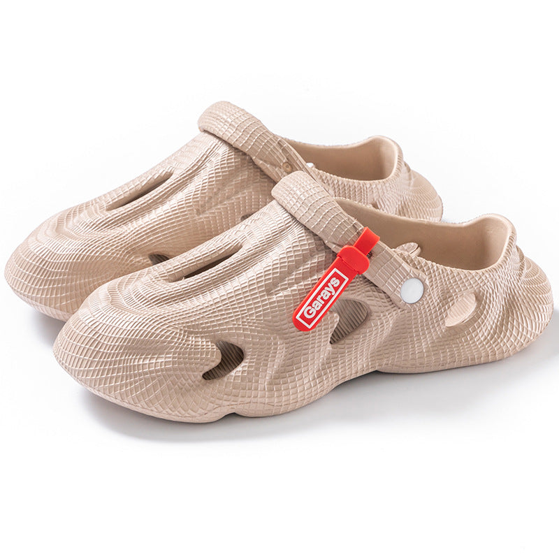 eva clogs men's summernew arrival slippers men's outdoor non-slip stepping on shit toe beach shoes men