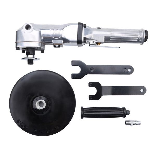 German Aslan 7 inch pneumatic polishing machine car waxing machine 180mm sandpaper sander low speed ASL-107