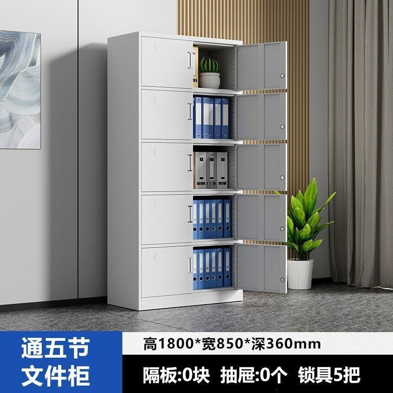 Filing cabinet office data cabinet voucher file cabinet with lock steel employee dormitory storage locker