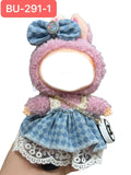 Labubu doll clothes labubu 17cm doll cute dress up one, two, three instead of suitstuffed toys