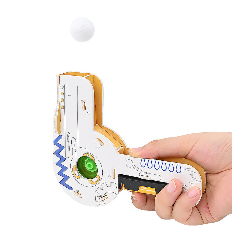 KT version material blow blower physics Bernoulli handmade DIY small production STEAM teaching aids material package experimental meow