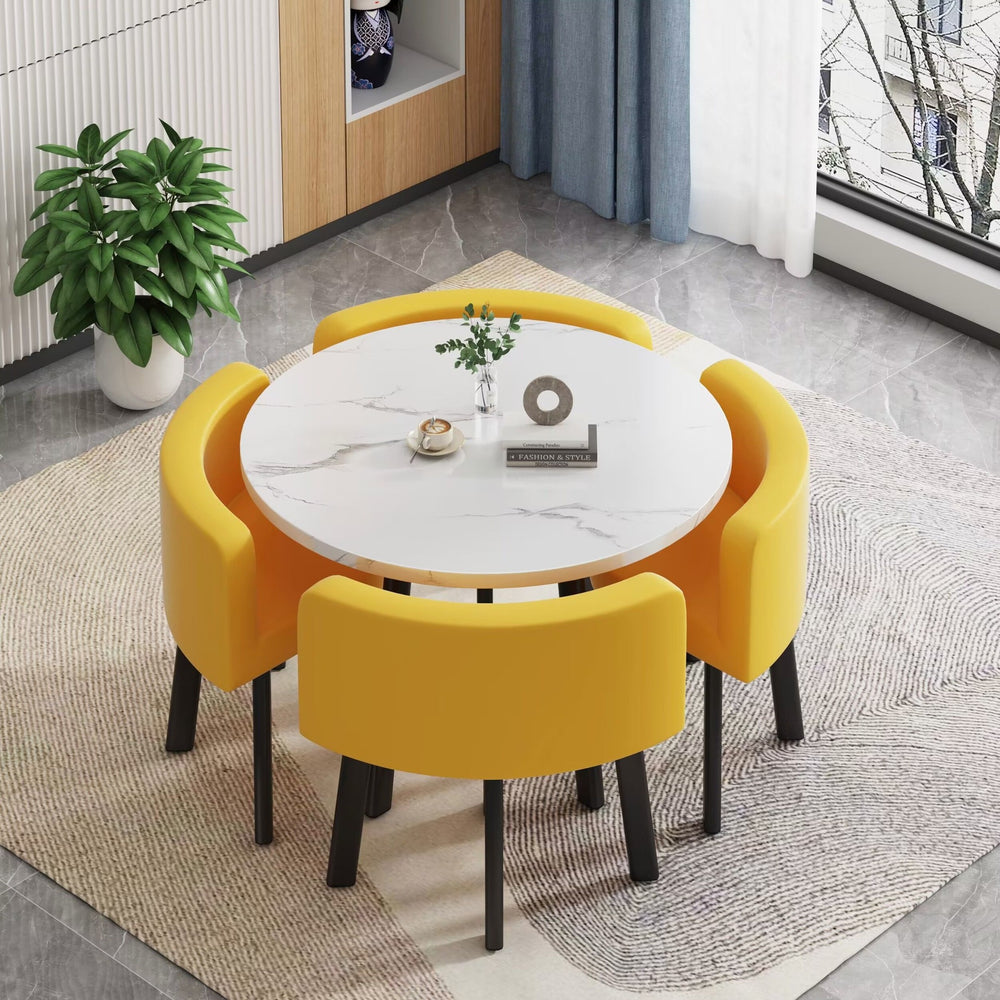 Casual negotiation balcony casual table and chairs office reception coffee shop sales office rest area commercial for home small round table