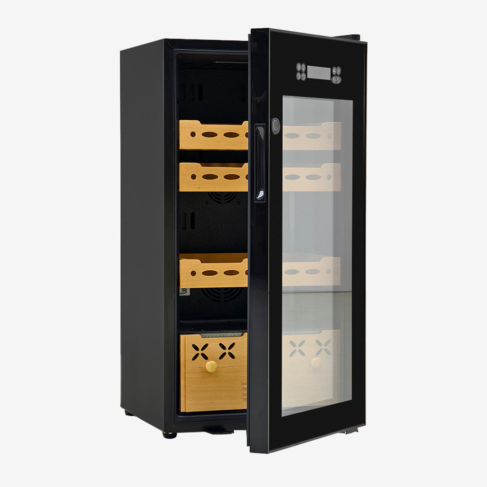 Fesima humidity control compressor cigar cabinet constant temperature and humidity air-cooled frost-free cedar wood large quantity and excellent price