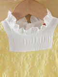 cross-border hot-selling lace bow preppy chic baby girl faux two-piece chanel-inspired princess dress