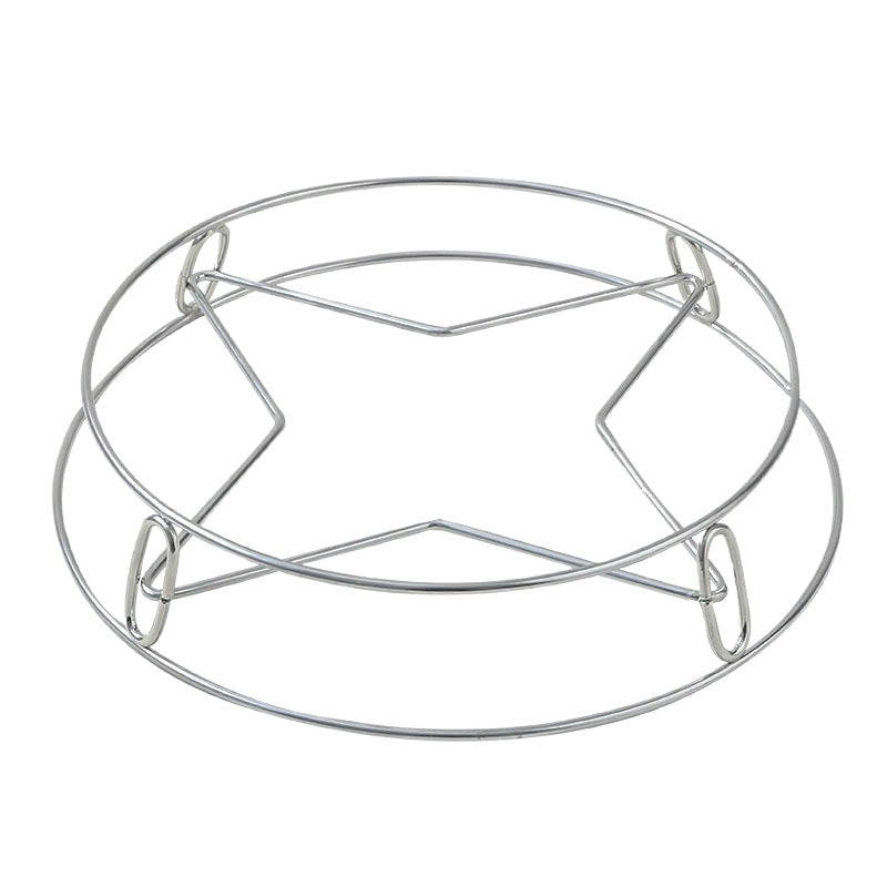 Stainless steel pot rack, kitchen household shelf, lid, heat insulation and anti-scalding pot, pot pad bracket, steam rack storage