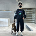 Boys' casual hoodie set - new  spring/autumn collection - kids' two-piece outfit - boys' activewear - spring fashion - trendy brand