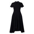 Export women's summer fashioneleganthigh waist banquet large swing skirt asymmetricalelegance evening party african dress