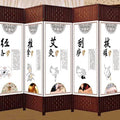 Screen partition living room 2025 new style curtain flat wind folding movable chinese medicine health center club beauty salon