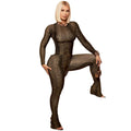European and american new arrival cross-border fashion trendy snake print slim fit sexy sporty hot long sleeve top and pants set