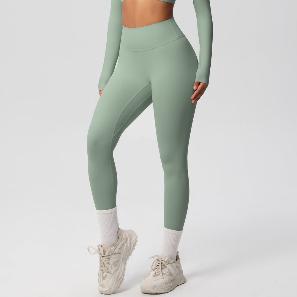 new arrival: women's cloud-soft, quick-dry, brushed fleece yoga set - perfect for fitness, outdoor leisure, and running