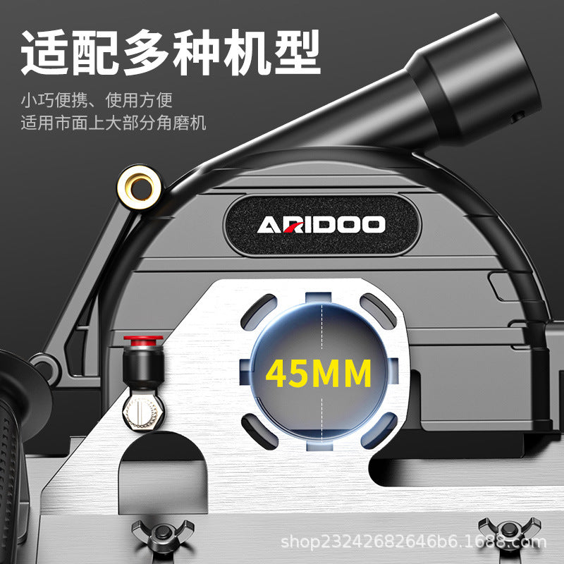 Angle grinder tile chamfering device portable 45 degree woodworking bricklayer universal cutting artifact portable chamfering device