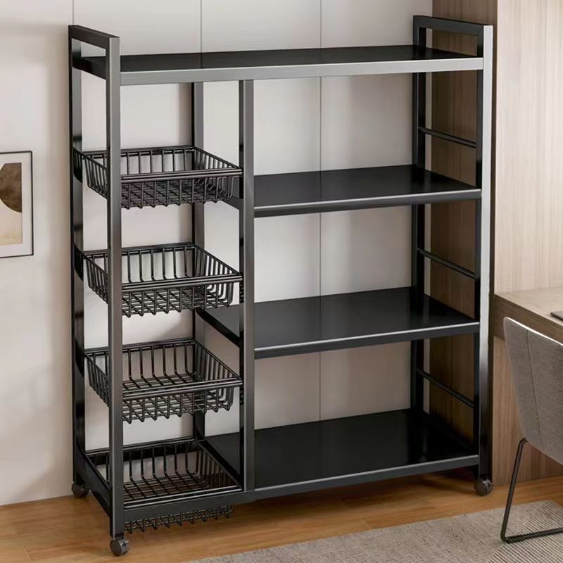 Kitchen vegetable basket floor-standing storage rack multi-layer storage vegetable and fruit storage rack multi-functional vegetable storage basket