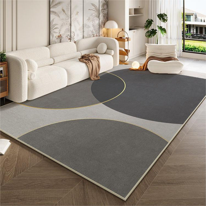 Cream style living room carpet accessible luxuryclassy sofa coffee table blanket for home non-slip carpet foot pad bedroom bedside blanket