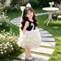 Girls' princess dress - new  summer collection - birthday outfit for little girls - stylish dress for baby girls' first birthday - cotton