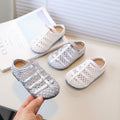 Spring new arrivals: baby first walker shoes, girls' unique woven leather slip-ons, kids' fashionable soft-soled sandals