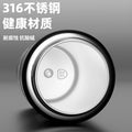 316 stainless steel vacuum insulated tumbler - large capacity, dual-drink, pop-up straw, portable water bottle for students (men & women)