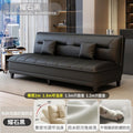 Foldable dual-purpose sofa bed, multi-functional small apartment living room straight-row sofa, rental house economical casual no-wash sofa