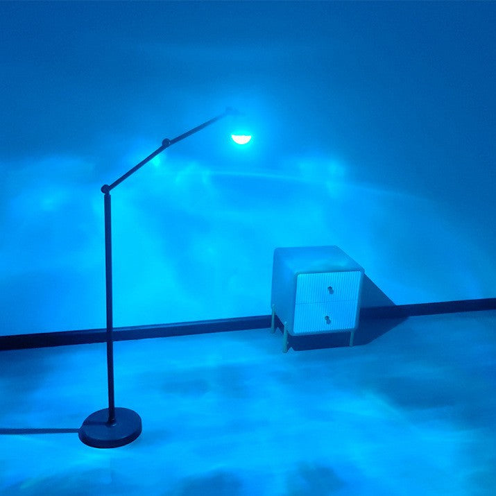 New in stock cross-border amazon dynamic water ripple light aurora lamp magic ball atmosphere lamp northern lights camping lamp