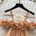 Gentle style lace ruffles camisole women's summer one shoulder chiffon eleganttopssweet age reduction work clothing