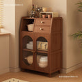 Entrance hall cabinet for home sideboard living room wall-mounted tea cabinet side cabinet multi-functional kitchenware storage rack