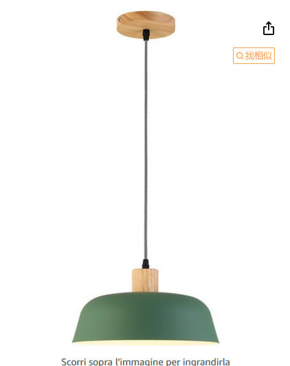 American retro industrial wind chandelier bar bar loft creative personality single head wrought iron lid small restaurant lamp