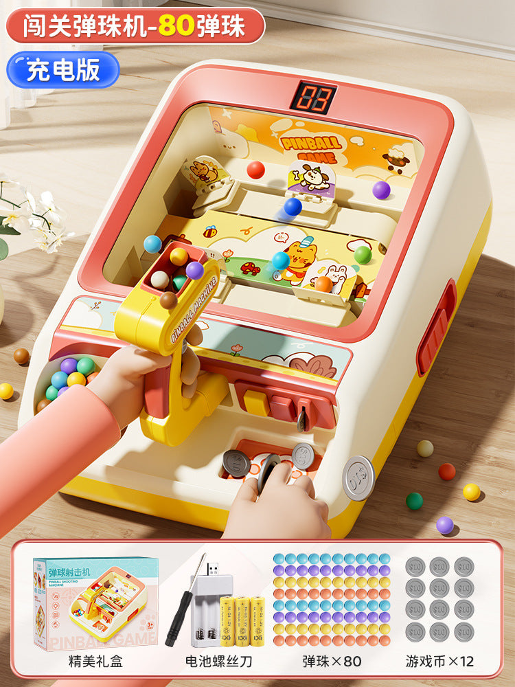 Kids' marble run game toy - educational puzzle for boys, parent-child logic & focus training, stress relief, level-based challenge, birthday gift