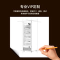 Wal refrigerator led glass door display refrigerator beer and beverage vertical freezer commercial refrigerated display cabinet