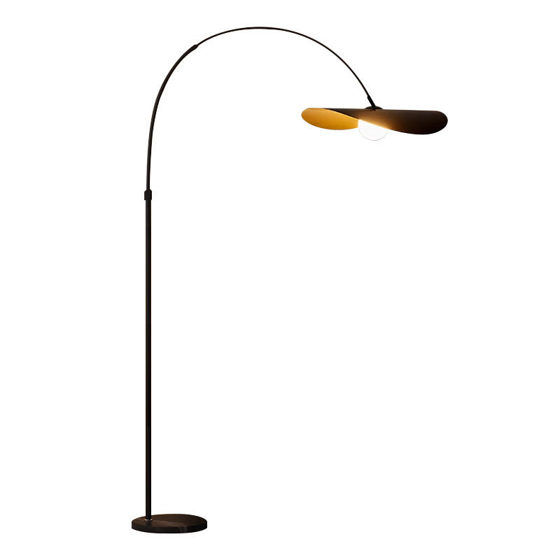 Hat floor lamp french modern minimalist living room sofa bedroom study retro unique fishing light designer lamp
