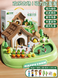 Kids' magnetic fun farm toy set - perfect for girls' pretend play, elsa princess castle birthday gift for babies