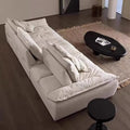 Foshan extra wide seat deep high back adjustable fabric auckland sailboat sofa anti-cat claw cream style sofa