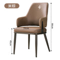 Dining chair for home dining table chair accessible luxuryclassy sense restaurant dining stool back banquet new arrival iron mahjong chair