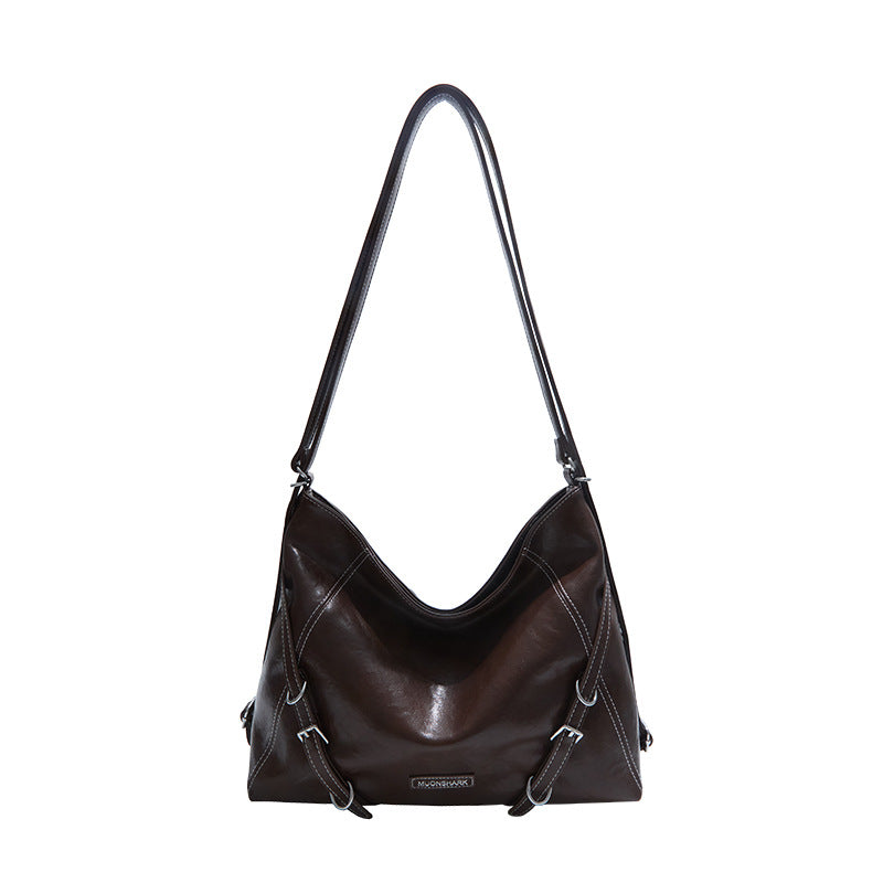 large-capacity easiest for match 2025autumnew arrival women's bag work clothing crossbody high-end shoulder bag armpit tote bag