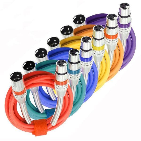 Professional Canon Audio Cable, Male to Female Extension Cable Balanced Canon, Microphone Mixer Cable
