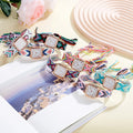 Dopamine color women's small square watch casualretro ethnic style braided rope watch women's watch quartz watch wholesale