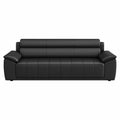 Office sofa reception business casual negotiation living room rest area genuine leather office sofa coffee table combination