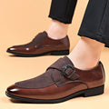 2024 summer men's leather shoes: new business formal & casual dress shoes, suede, british & korean style, pointed toe, plus sizes available