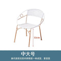 White medium and large size [double steel bars] leg height 32cm