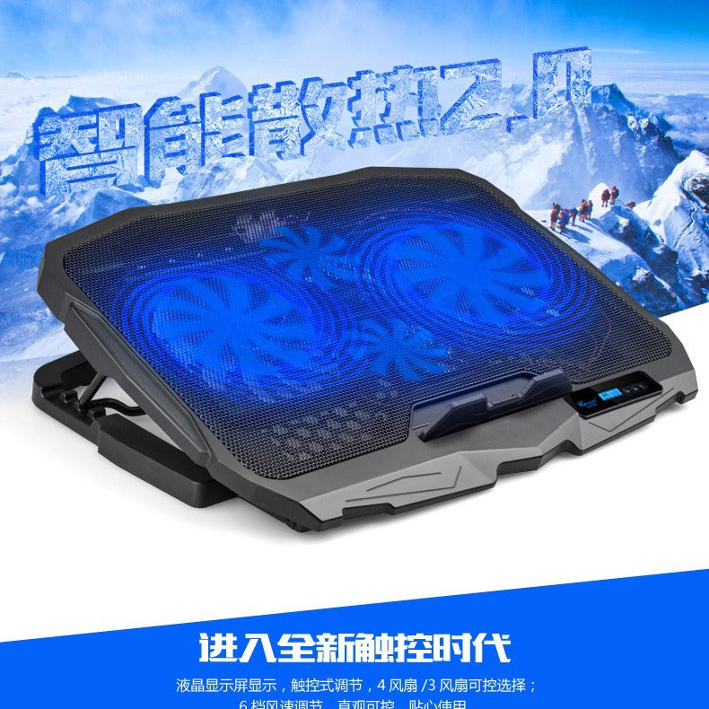 Laptop cooler 13inch 14inch 15.6inch laptop cooling pad with adjustable fan base stand
