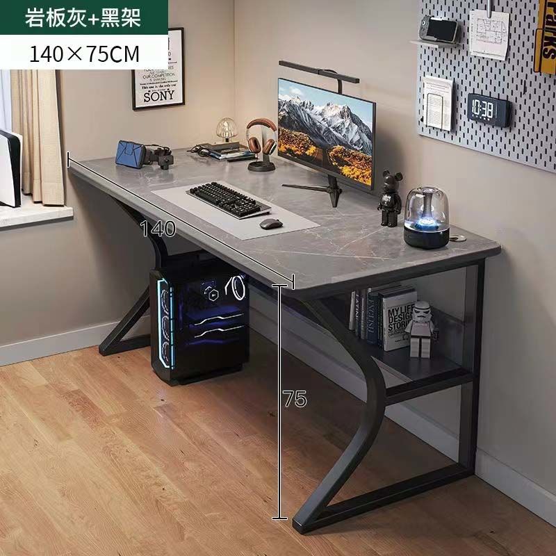 Computer desk Desktop Home e-sports table and chair Bedroom Simple table Workbench Desk Student study table Desk