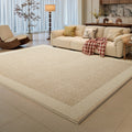 Cream style living room carpet classycasual no-wash wipeable waterproof sofa coffee table large area bedroom bedside blanket