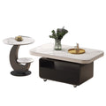 Rock slab coffee table rectangular italian normcoreaccessible luxury coffee table small apartment coffee table living room for home coffee table small apartment
