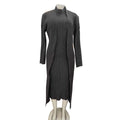 supply of african women's clothing plus sizeknittingdresslongoutwearthickenedtwo-piece set