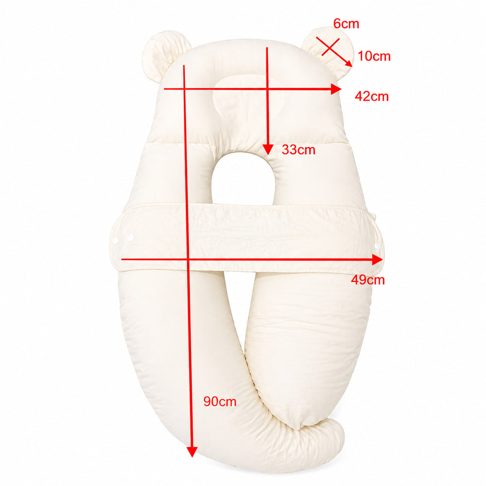 baby baby hair-styling pillow 0 to 12 months anti-side head kids pillow to improve head shape breathable baby pillow