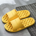 Home bathroom leak quick-drying bathroom hotel sandals indoor soft bottom floor sandals for men and women summer